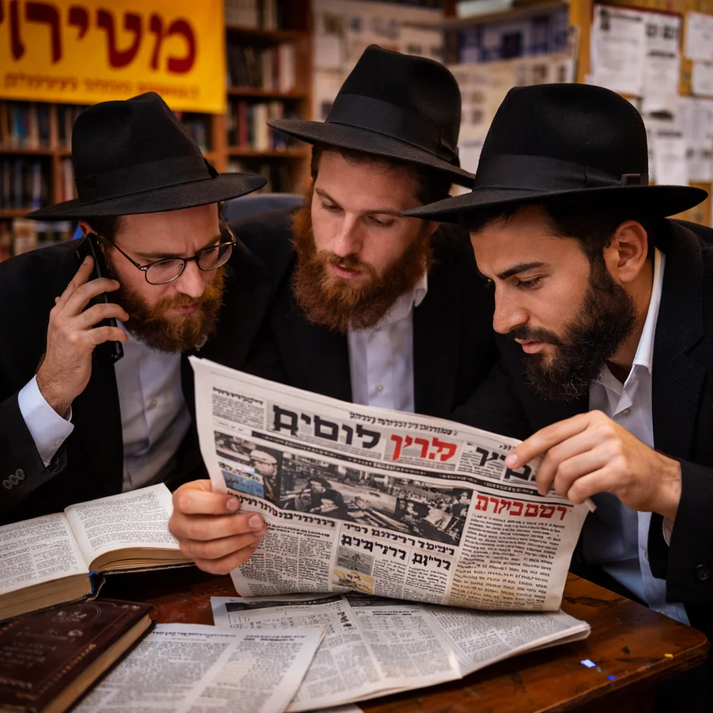 How Ultra-Orthodox Communities in Israel Get Their News: Inside the Haredi and Chabad Information World